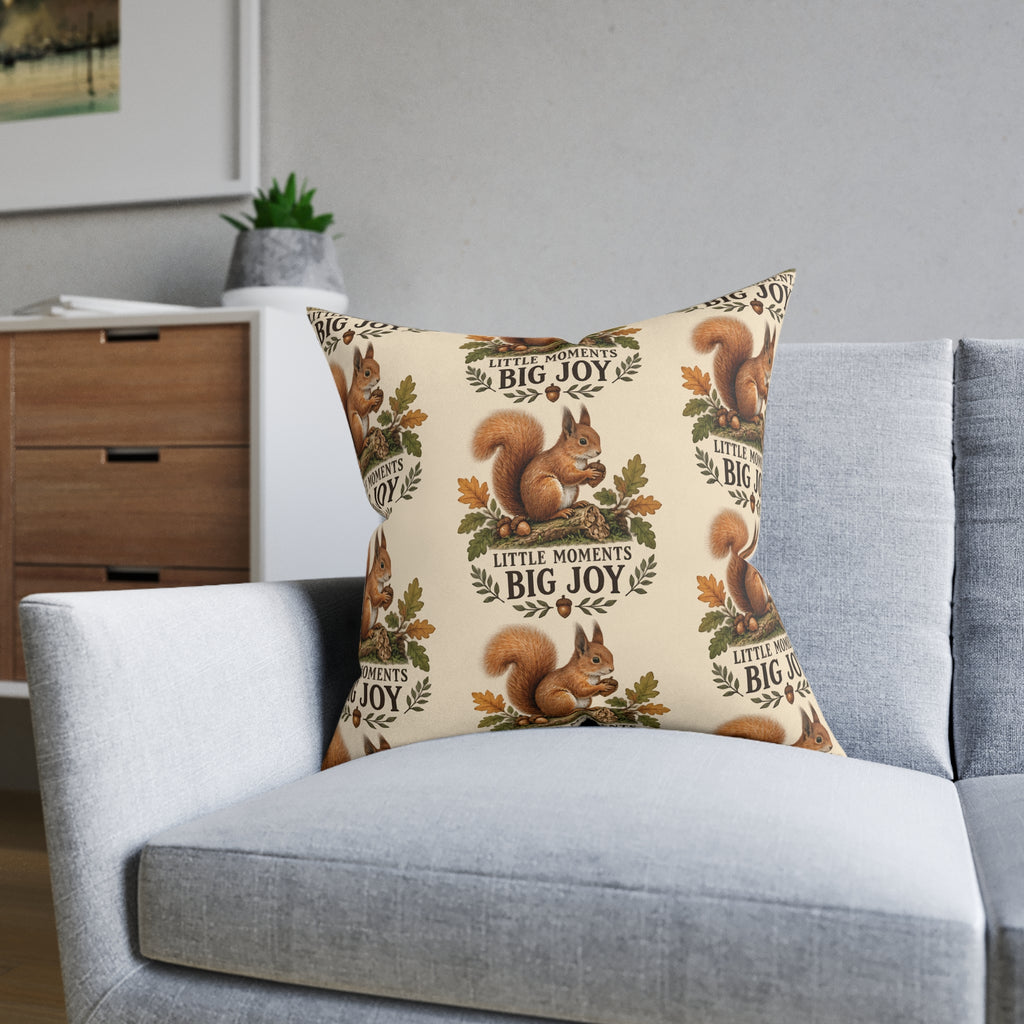 Square Cushion – Little Moments, Big Joy | Inspirational Home Cushion