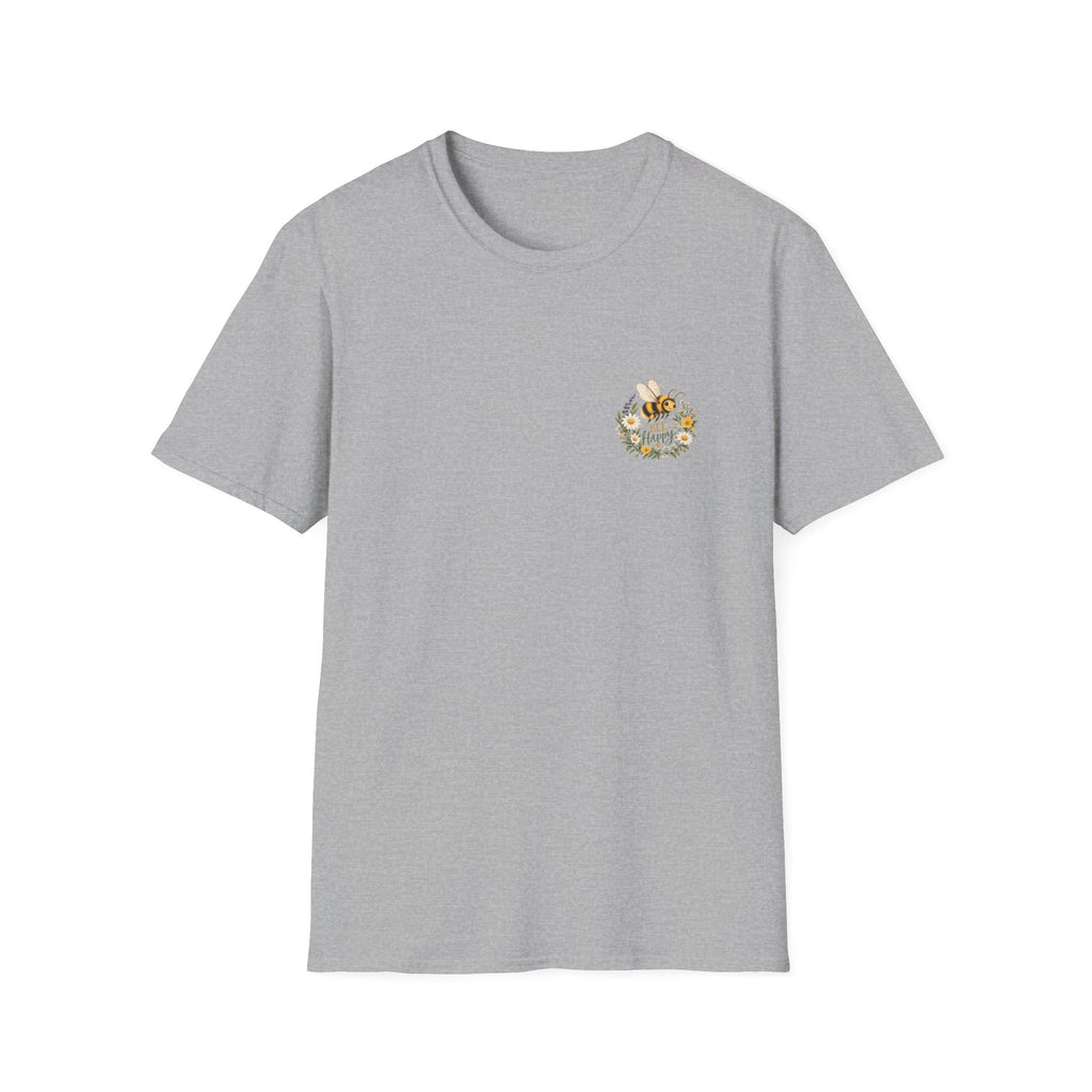 Unisex T-Shirt – Bee Happy | Crest