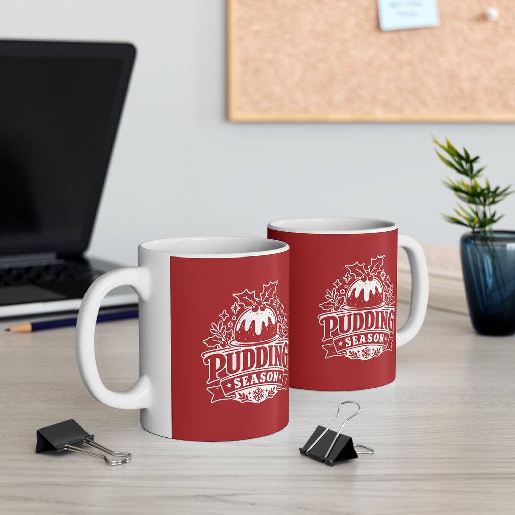Ceramic Mug - Pudding Season - Christmas