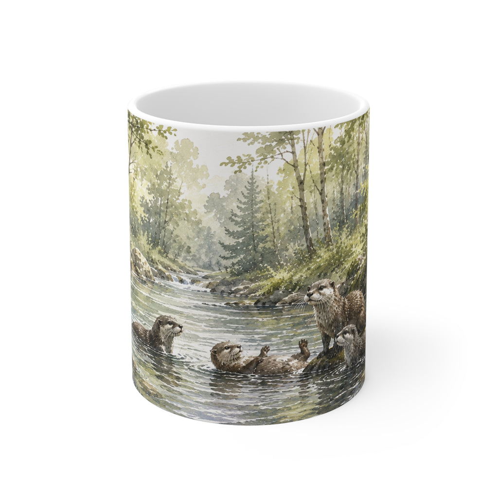 Copy of Ceramic Mug - Woodlands - Otter
