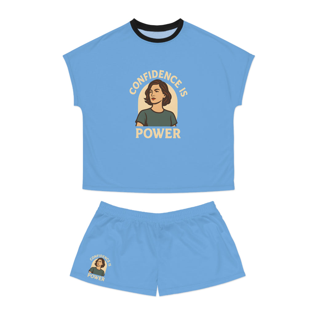 Women's Pyjama - Confidence is Power Print Set