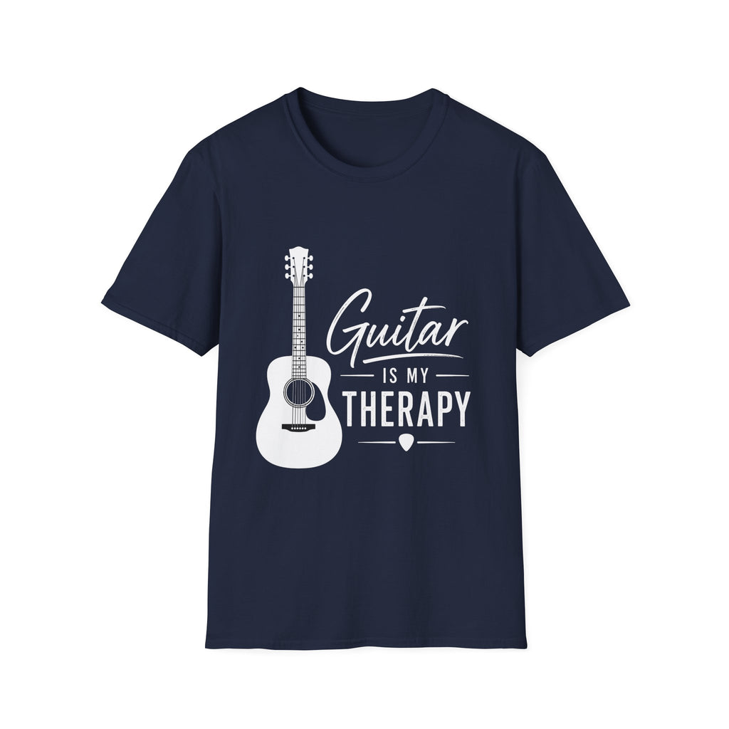 Unisex T-Shirt – Guitar Is My Therapy | Music & Guitar Tee