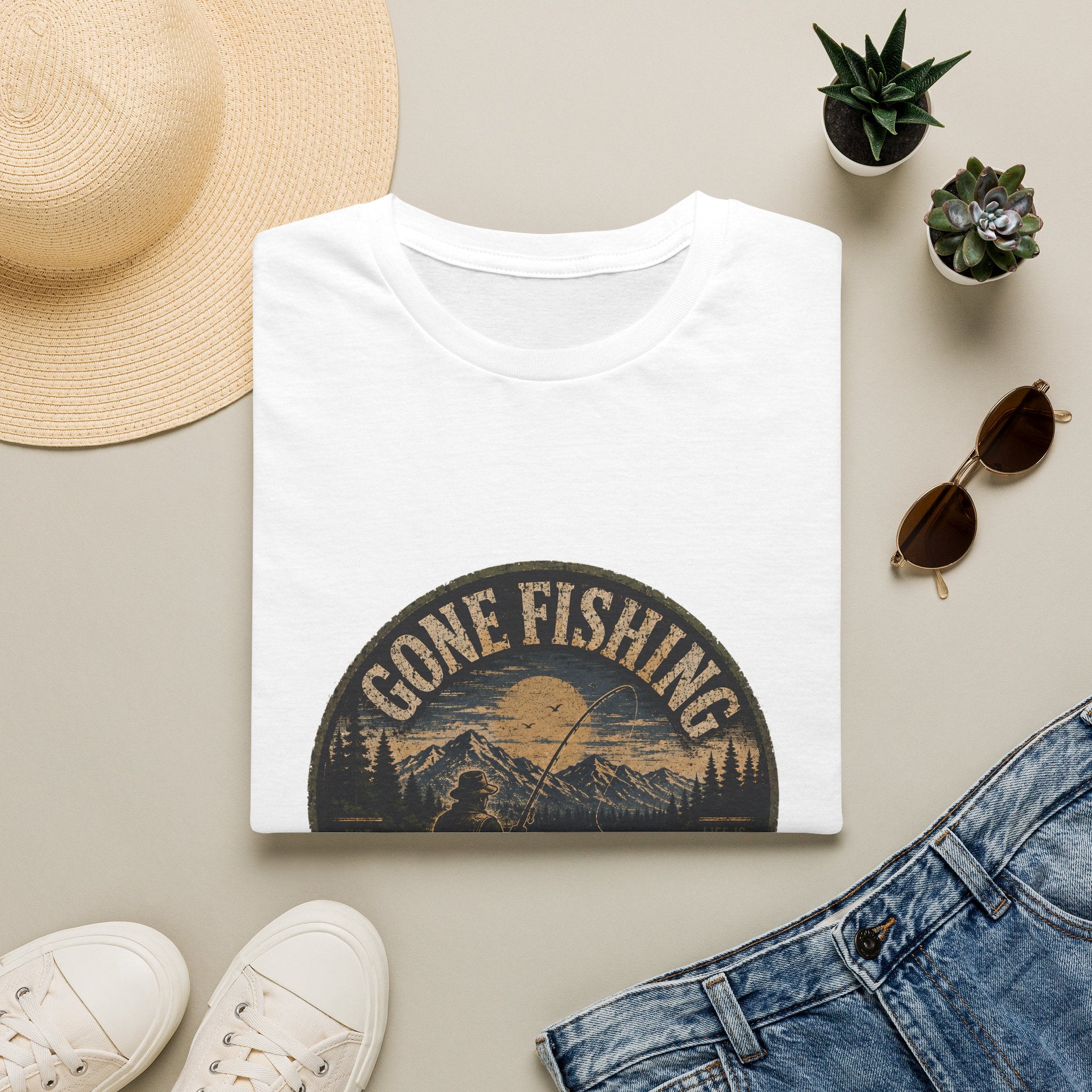 Unisex T-Shirt - Gone Fishing