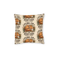 Square Cushion – Curl Up & Stay Cosy | Cosy Home Cushion