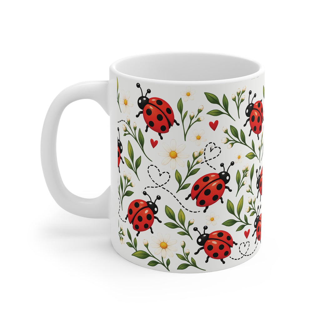 Ceramic Mug - Ladybirds