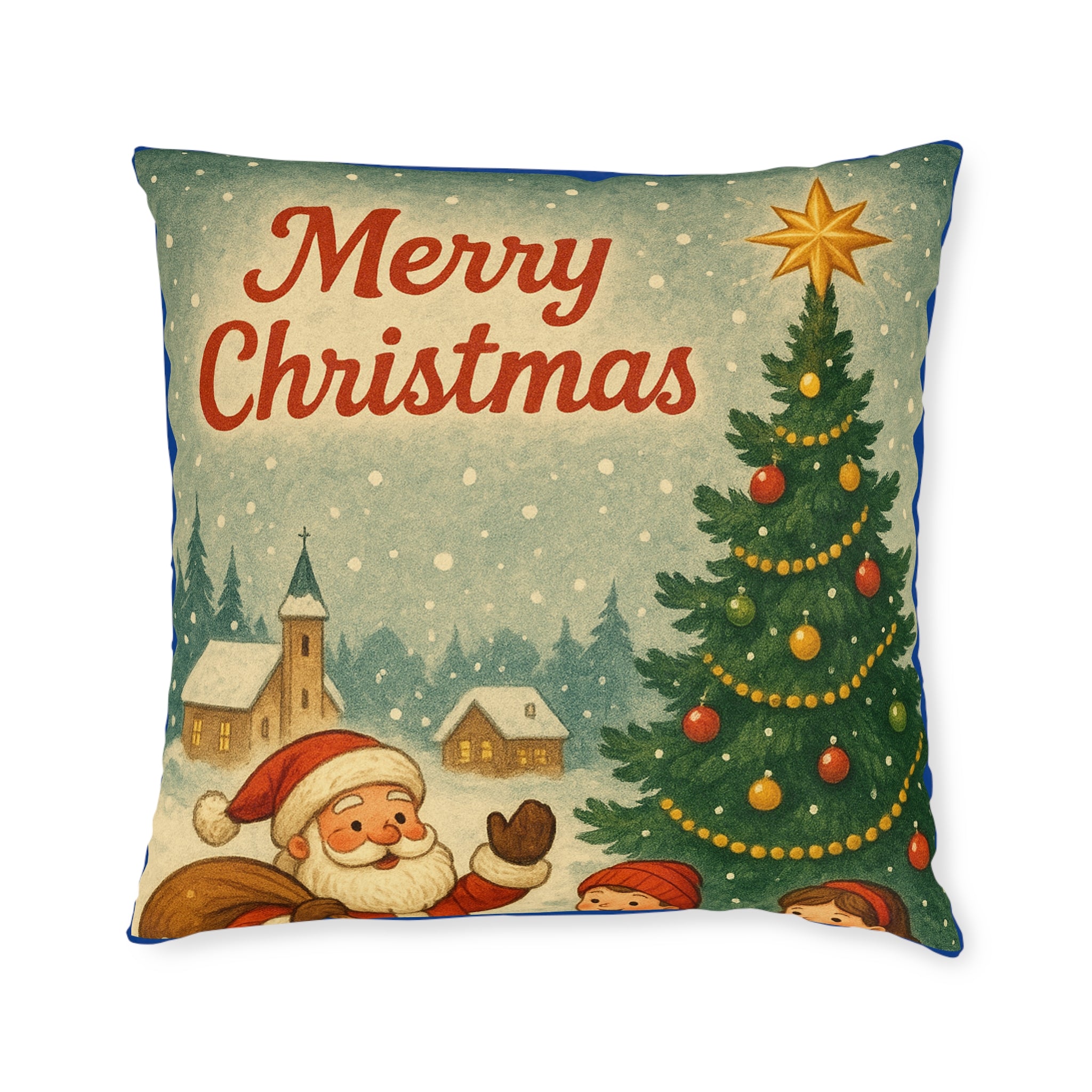 Square Cushion - Merry Christmas Decor