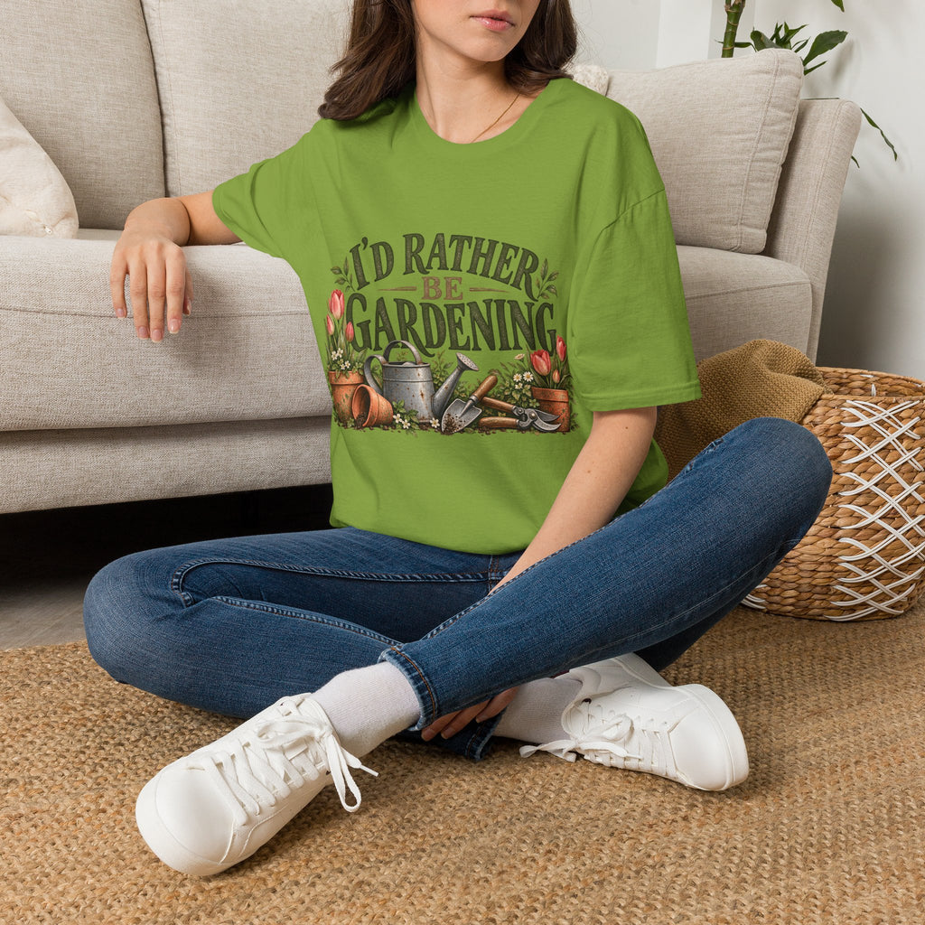 Unisex T-Shirt - I'd Rather Be Gardening