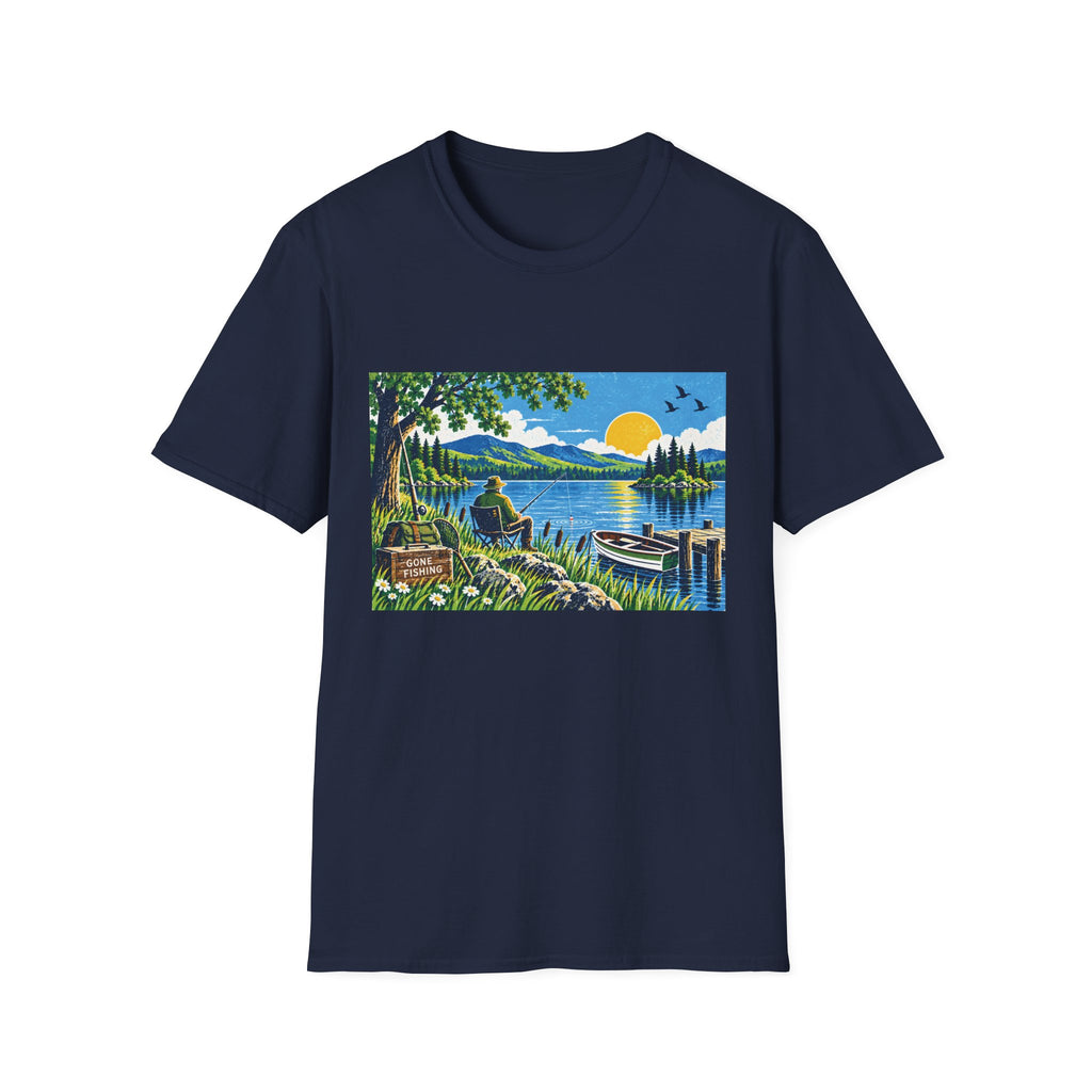 Unisex T-Shirt – Gone Fishing | Fishing & Angling T-Shirt