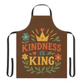 Kitchen Apron - Kindness Is King Design