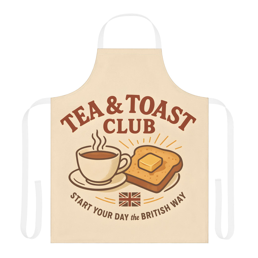 Kitchen Apron - Tea & Toast Design