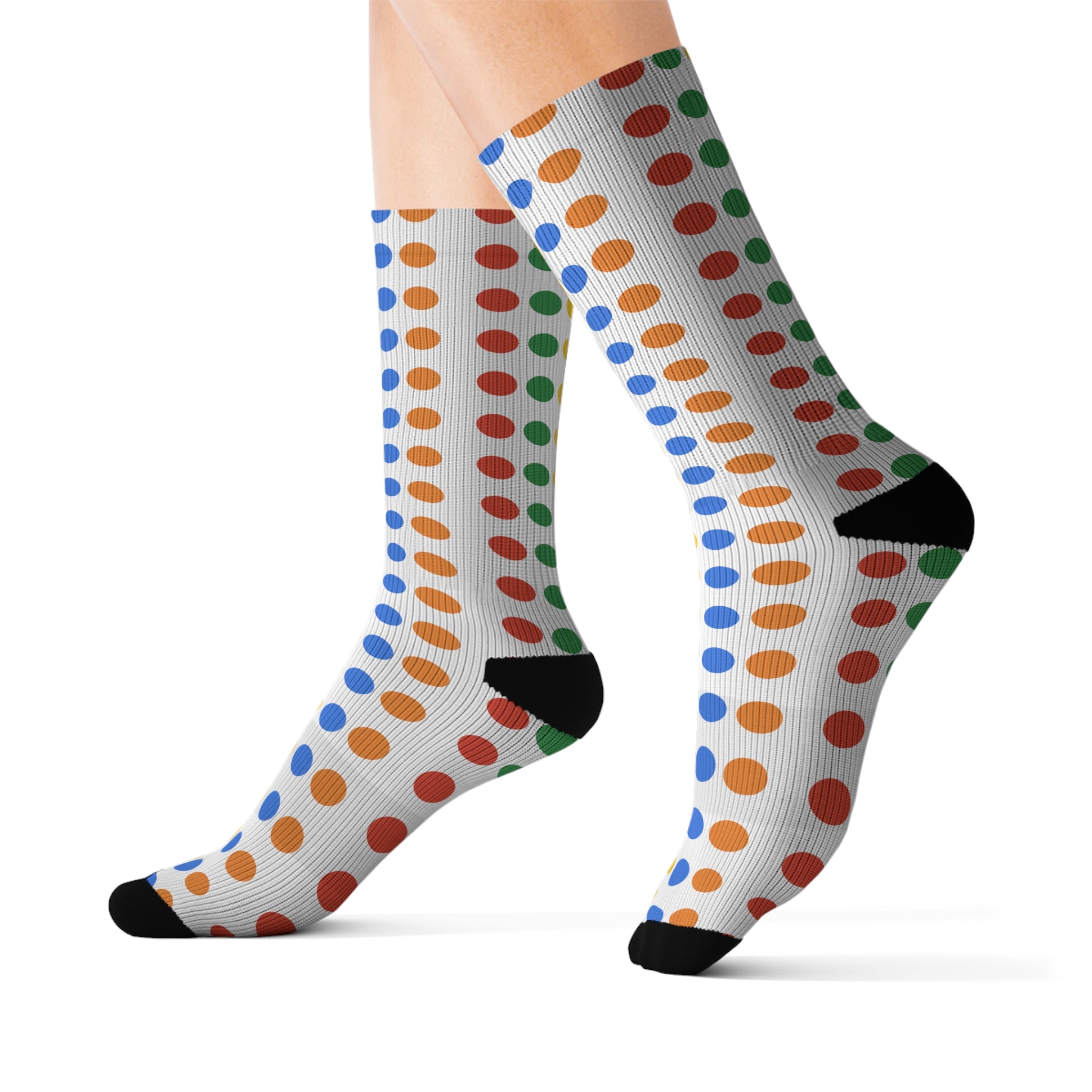 Women's Socks - Vibrant Circle Design