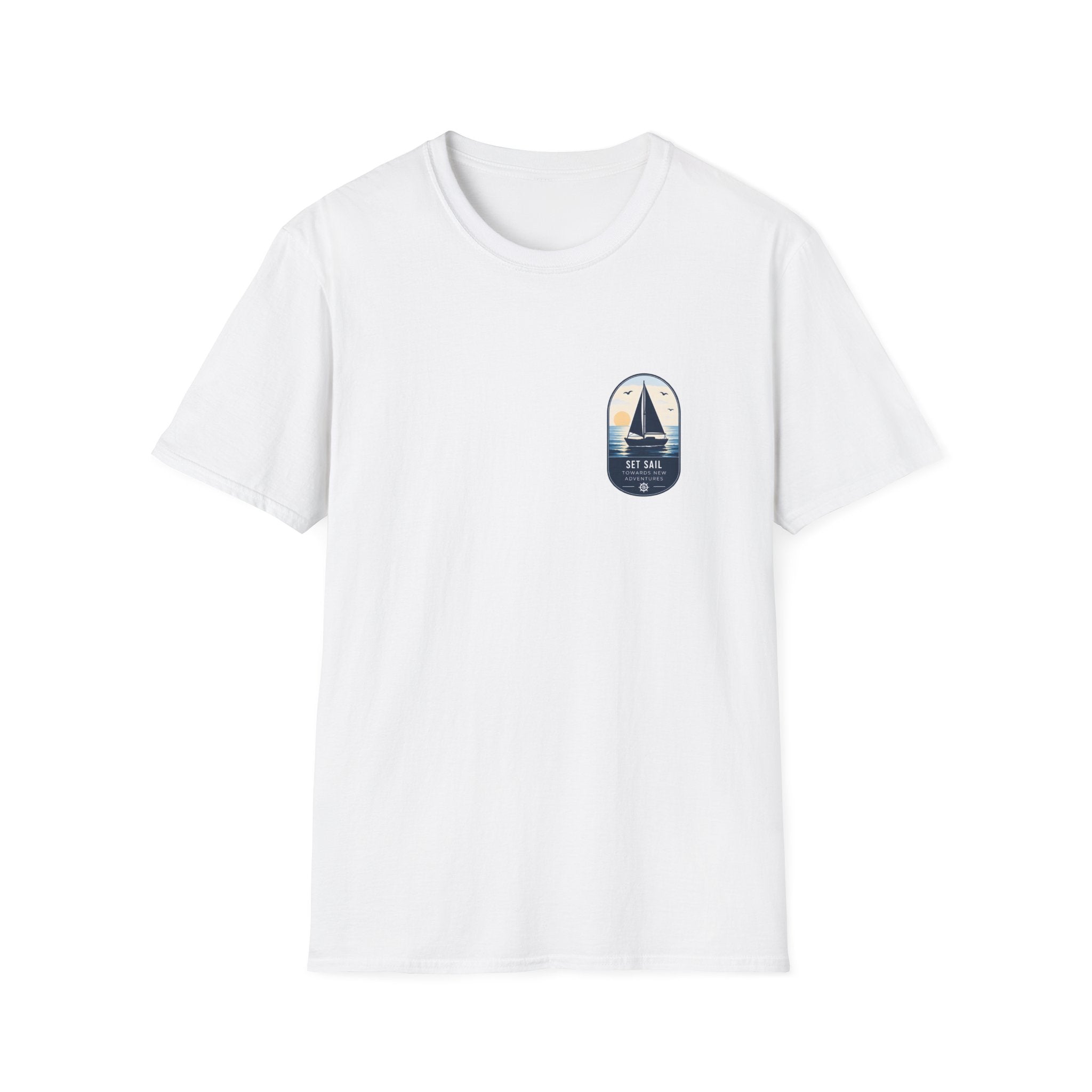 Unisex T-Shirt - Set Sail - Towards New Adventures