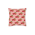 Square Cushion – Cherry | Fruit & Nature Home Decor