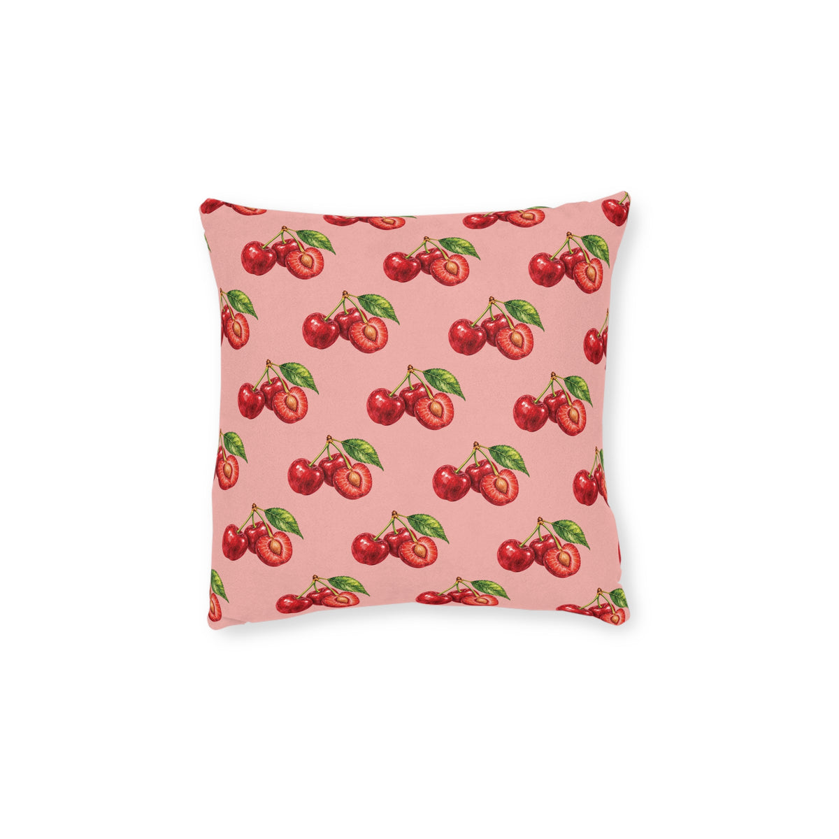 Square Cushion – Cherry | Fruit & Nature Home Decor