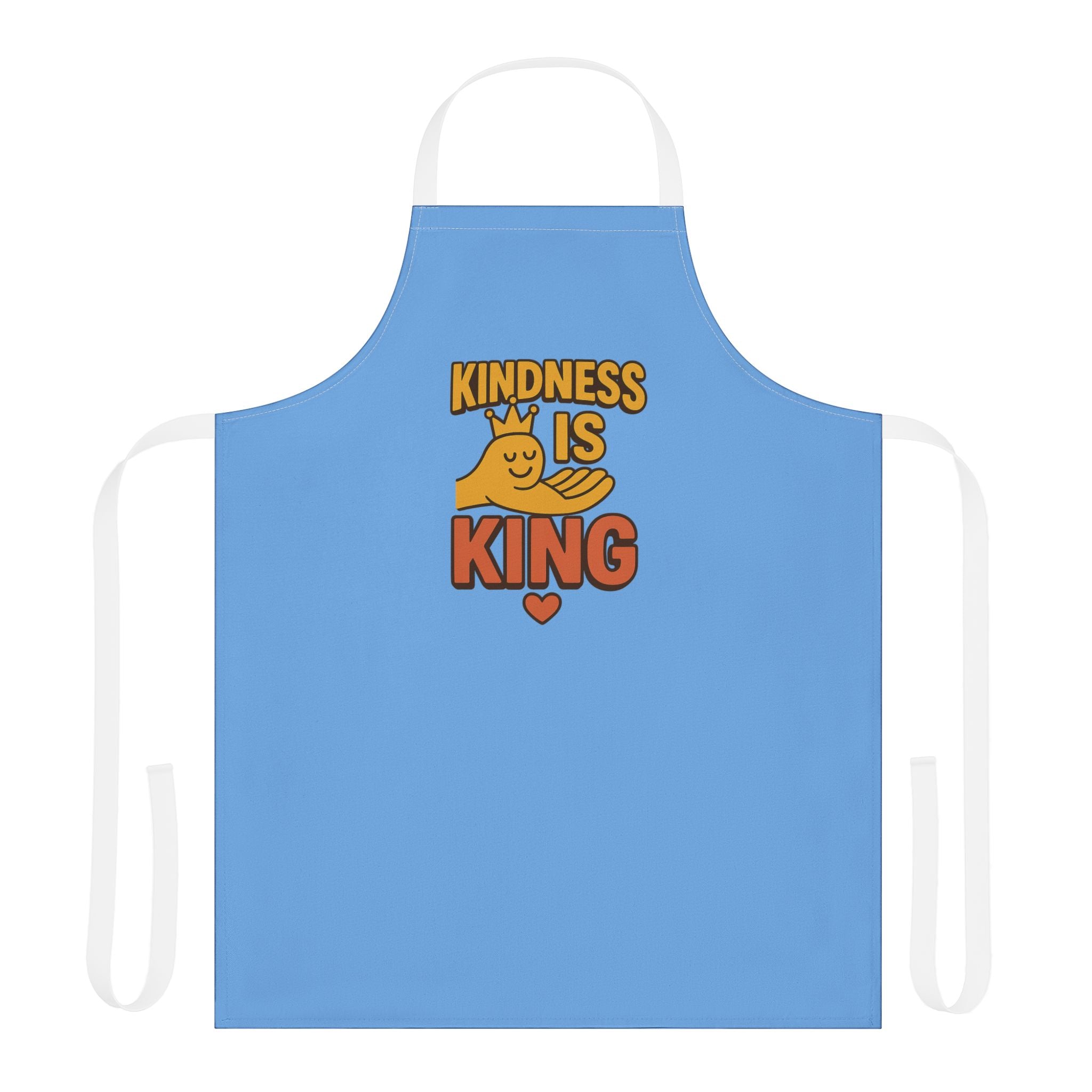 Kitchen Apron - Kindness is King Design