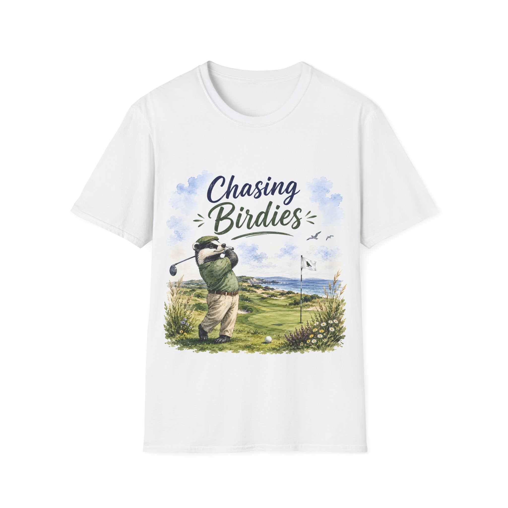 Unisex T-Shirt – Chasing Birdies | Funny Golf Graphic Tee