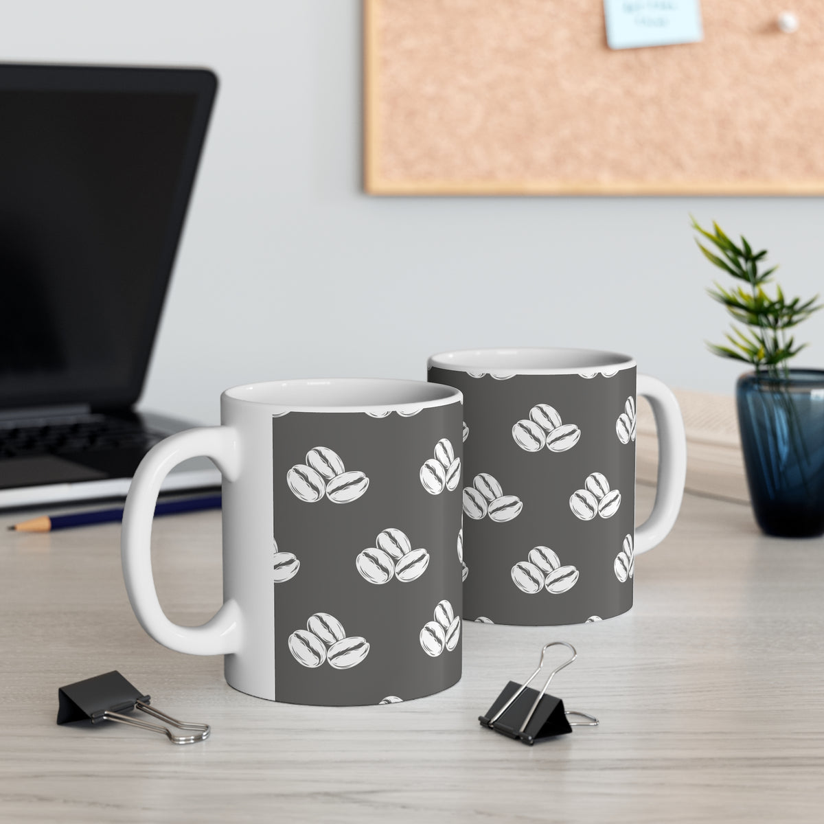 Ceramic Mug - Coffee Bean