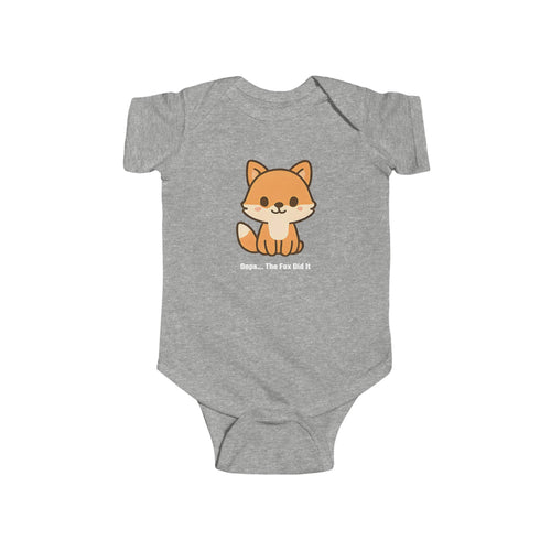Babygrow - Oops… The Fox Did It - Fox Chibi Design