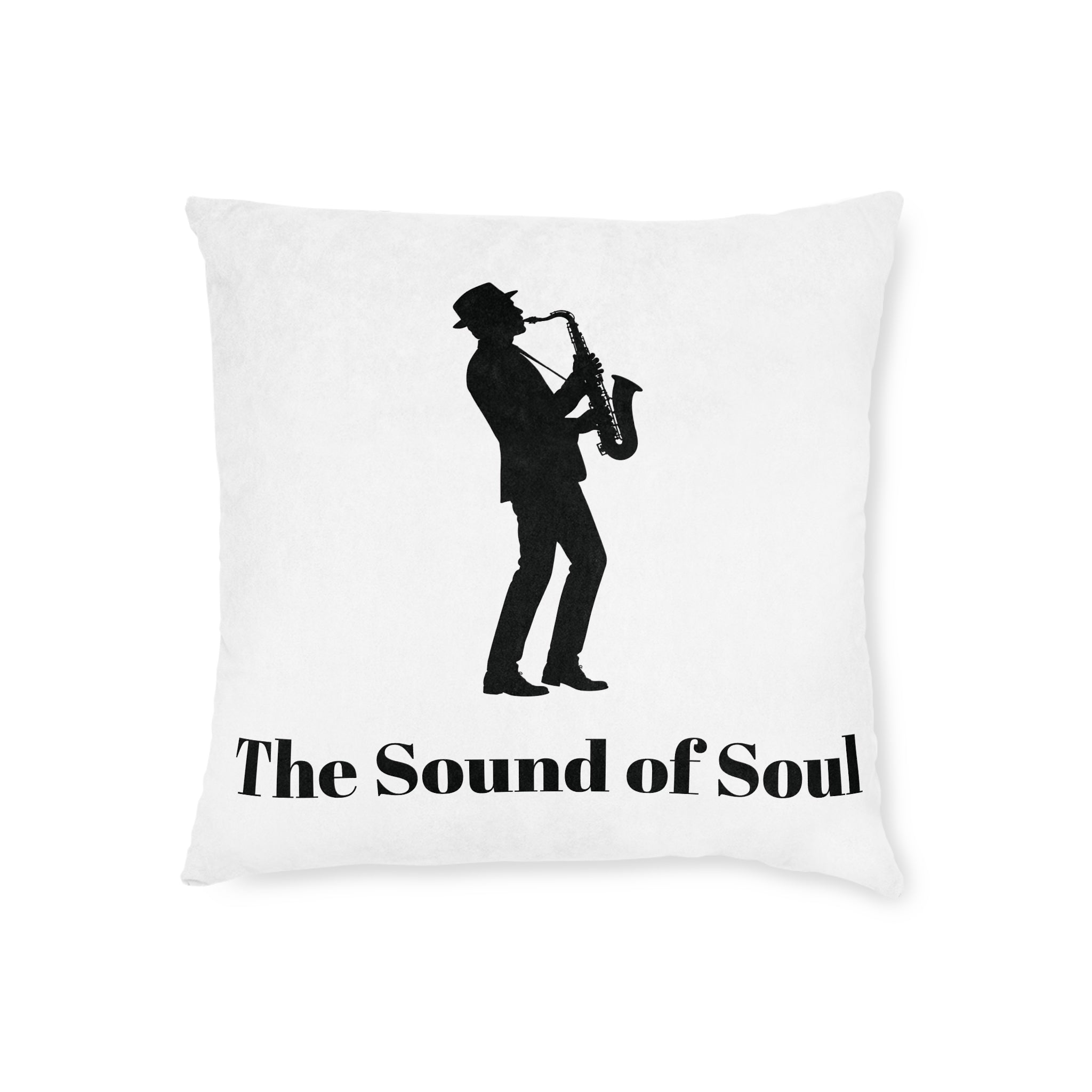 Square Cushion - The Sound of Soul | Music Lover Home Decor